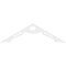 Ekena Millwork Pitch Cena Architectural Grade PVC Gable Pediment, 72"W x 21"H x 1"P (7/12) GPP072X021X100CEN - alternate 5